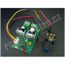 PWM regulátor výkonu / otáček pro motorek nebo jas LED 